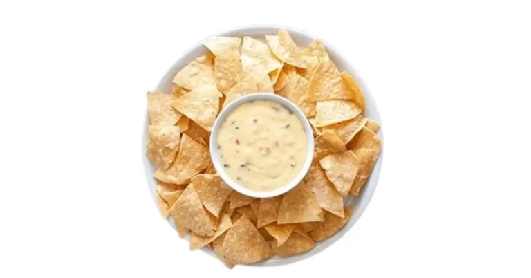 Large Chips And Large Queso Blanco